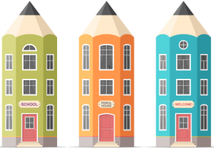 pencil buildings pencil buildings